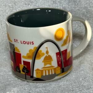 2017 St. Louis, MO Starbucks, “You Are Here” Collection Ceramic mug